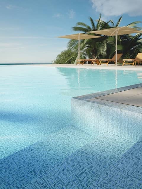 Стеклянная мозаика, серия Aquarelle