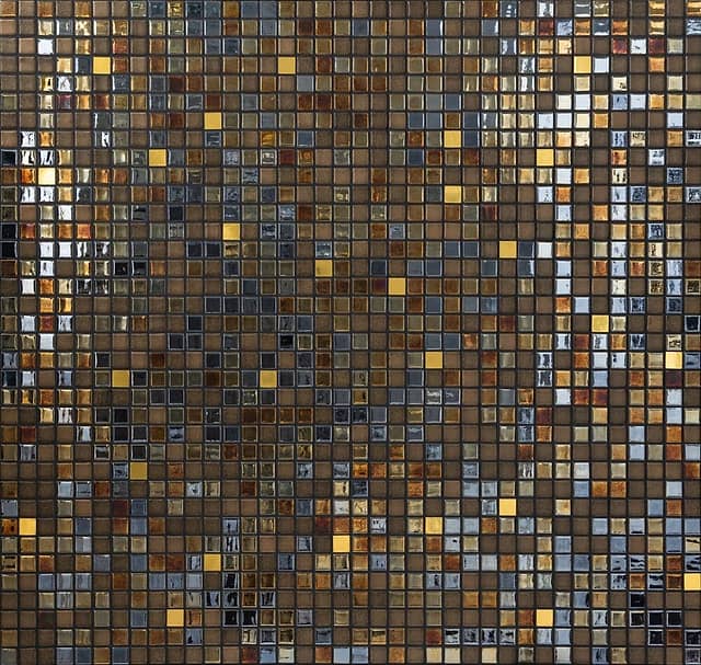 Стеклянная мозаика, серия Gold Eco