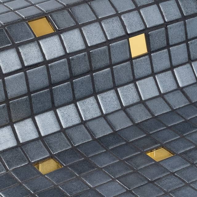 Стеклянная мозаика, серия Gold Eco