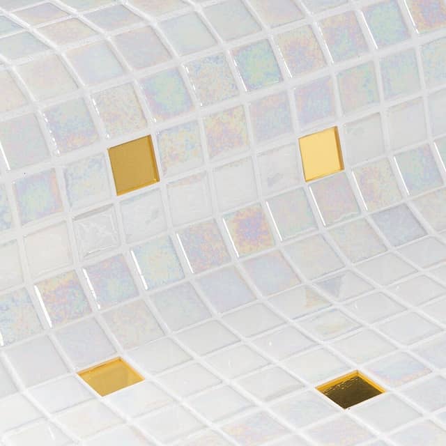 Стеклянная мозаика, серия Gold Eco