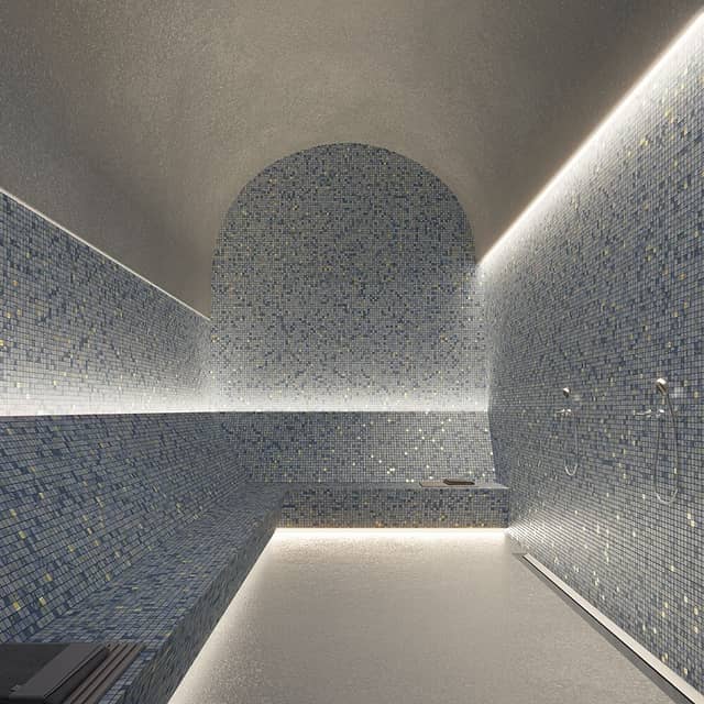 Стеклянная мозаика, серия Gold Eco