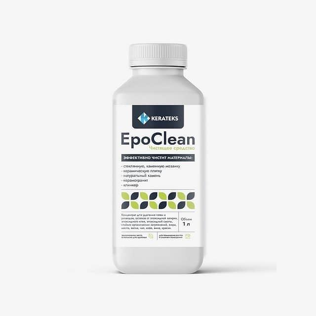 Очиститель от разводов и остатков эпоксидной затирки EpoClean (в течение до 3х дней после затирки швов)