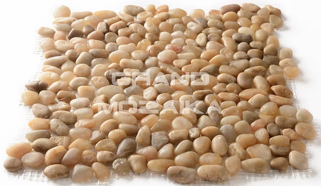 Мозаика из натуральной гальки