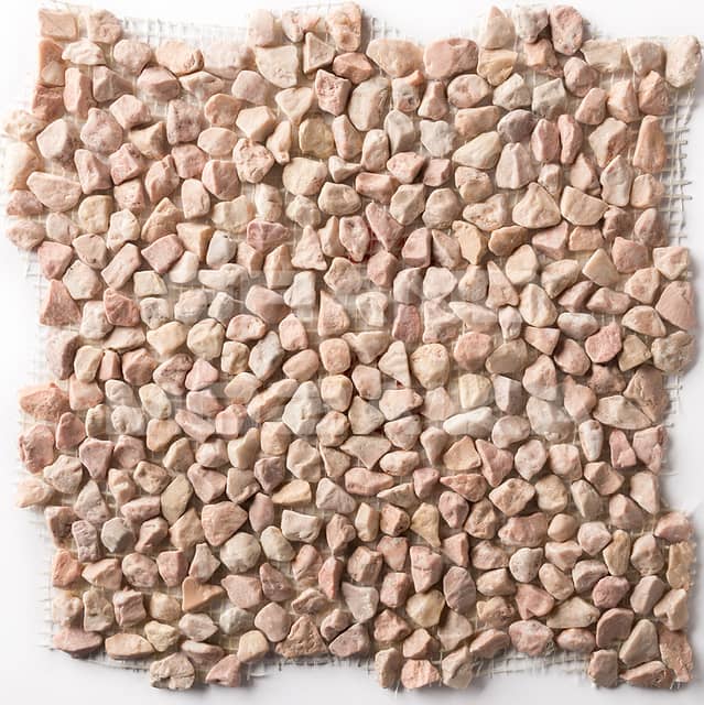 Мозаика из натуральной гальки