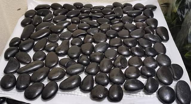 Мозаика из натуральной гальки