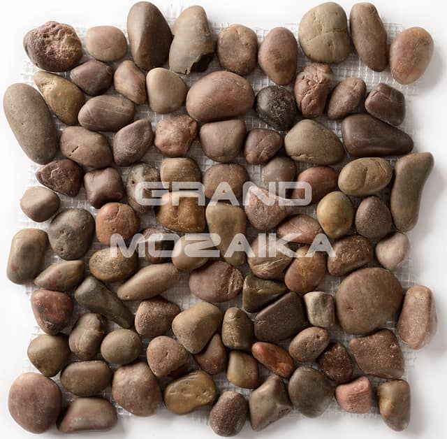 Мозаика из натуральной гальки