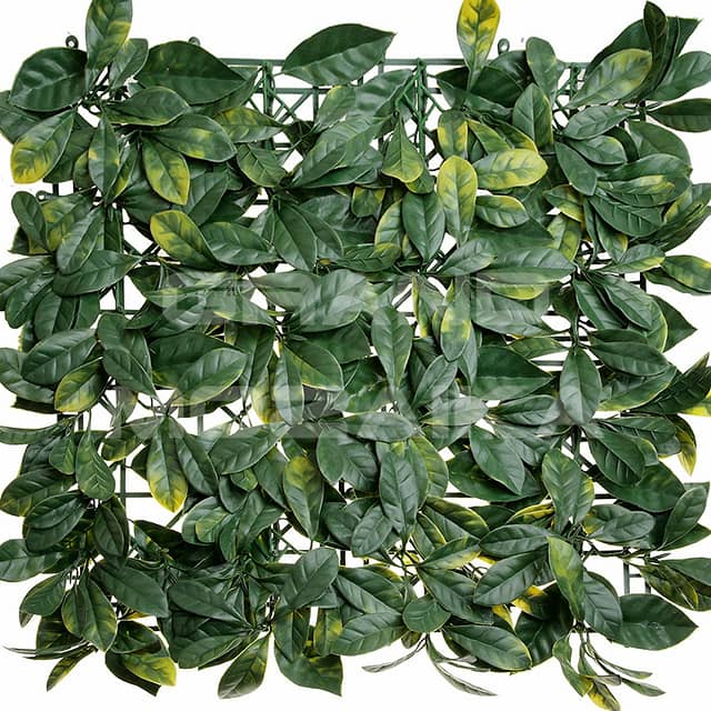 Трава искусственная, Лист магнолии Зелёно-Жёлтый