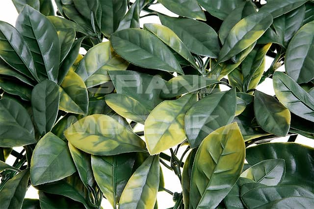 Трава искусственная, Лист магнолии Зелёно-Жёлтый