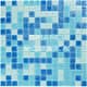 Стеклянная мозаика для бассейна, серия Classic (на бумаге)