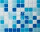 Стеклянная мозаика для бассейнов, серия Classic (сетка)