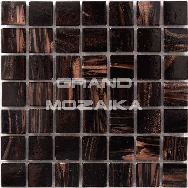 Стеклянная мозаика с авантюрином