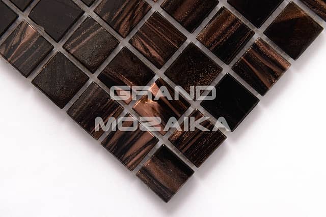 Стеклянная мозаика с авантюрином