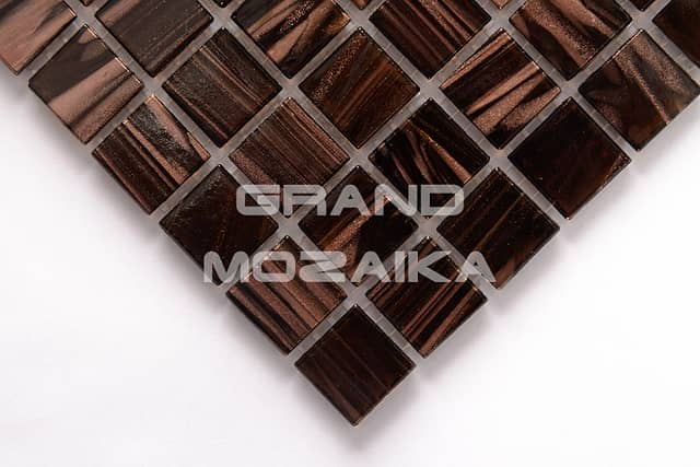 Стеклянная мозаика с авантюрином