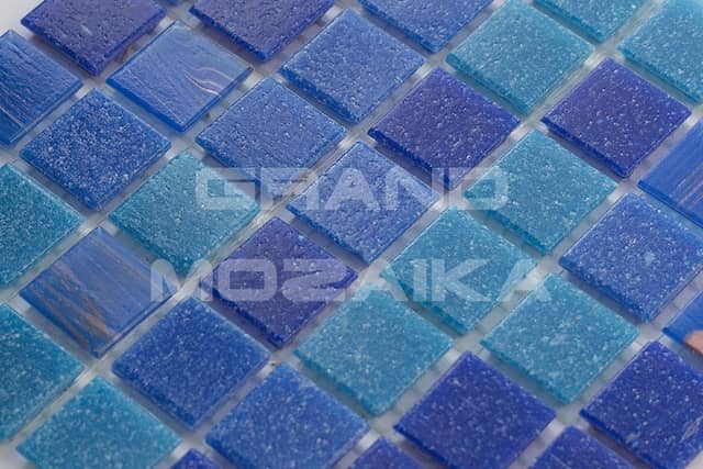 Стеклянная мозаика с авантюрином