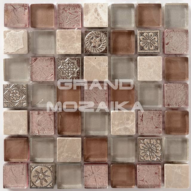 Мозаика из стекла и камня, серия Glass-Stone