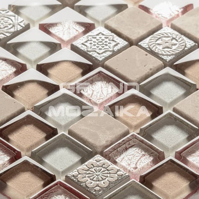 Мозаика из стекла и камня, серия Glass-Stone