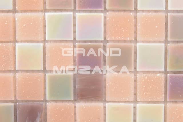 Стеклянная мозаика с перламутром