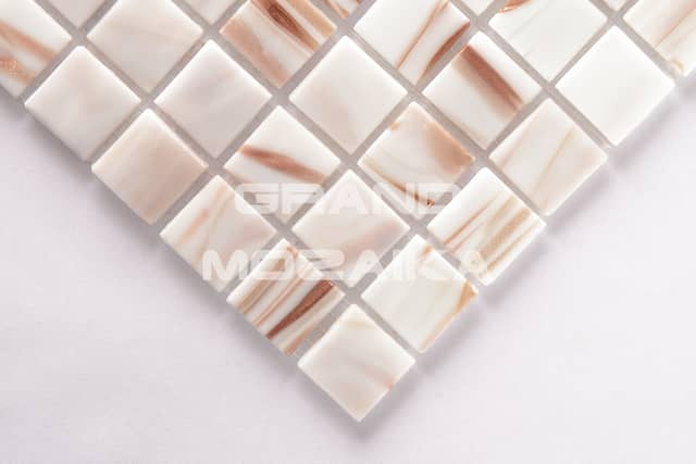 Стеклянная мозаика с авантюрином