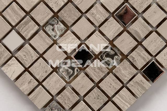 Мозаика из камня и стекла