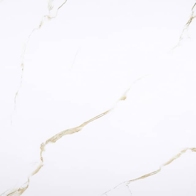 Плитка из керамогранита под мрамор Голден Каррара