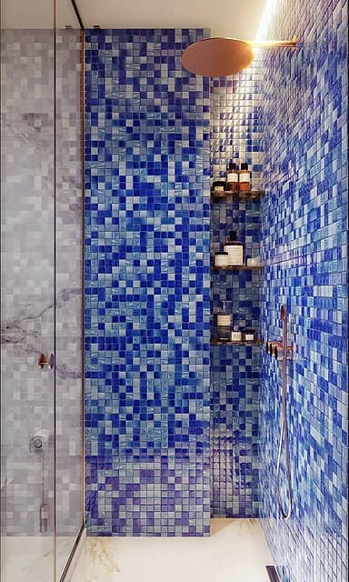 Стеклянная мозаика, серия Crystal Bona