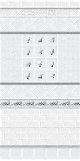 Керамическая мозаика для стен, серия Авеллино