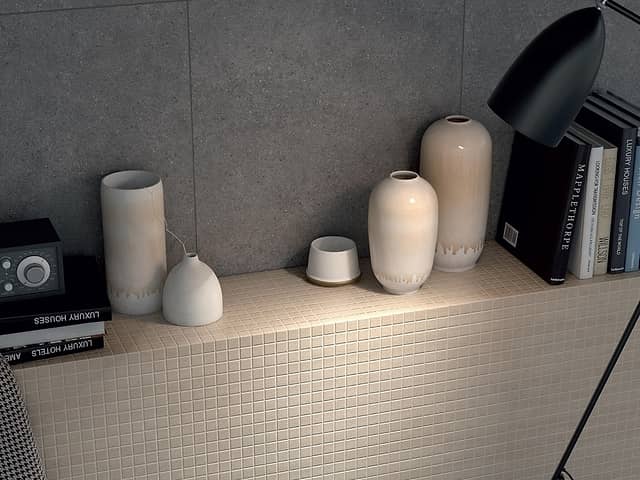 Прессованная мозаика из керамогранита, серия Вяз