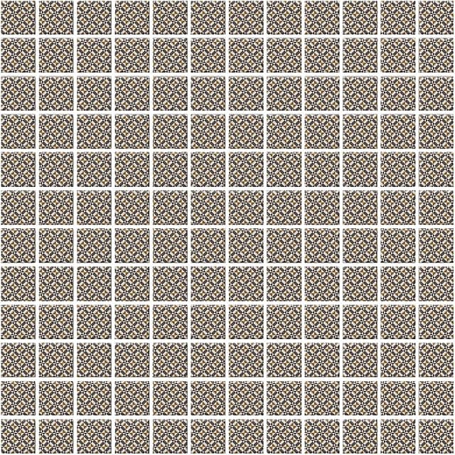 Прессованная мозаика из керамогранита, серия Кастелло