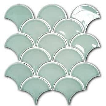 Мятная керамическая мозаика, серия Orro Ceramics