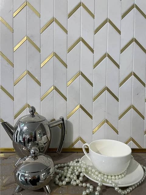 Мозаика из натурального камня и металла, серия ORRO Stone