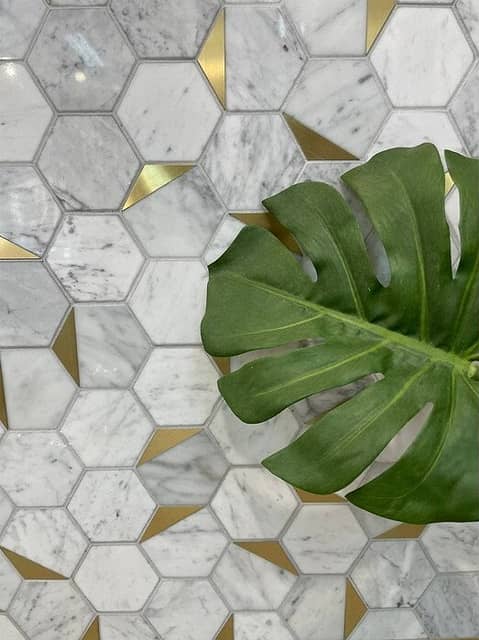 Мозаика из натурального камня и металла, серия ORRO Stone