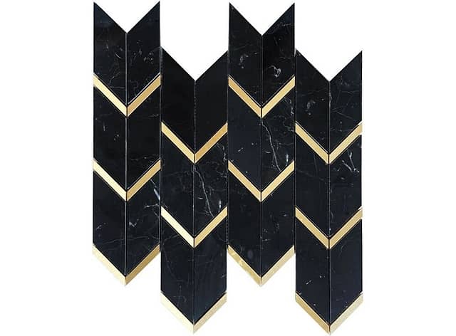 Мозаика из натурального камня и металла, серия ORRO Stone