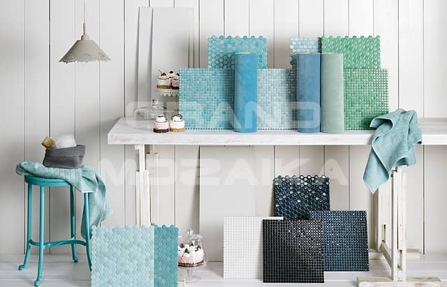 Керамическая мозаика, серия Loop