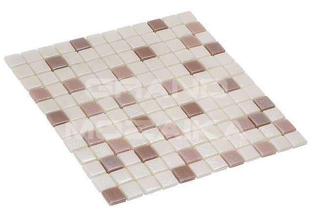 Высокоглянцевая стеклянная мозаика, серия Safir mix