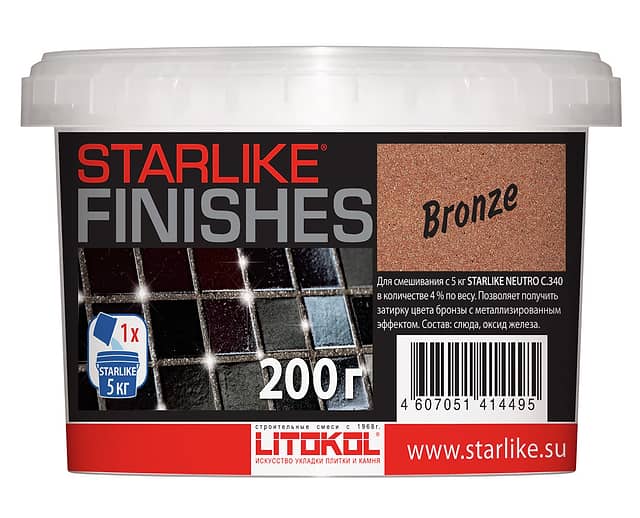 Бронзовая добавка к STARLIKE NEUTRO, Bronze 200 г.