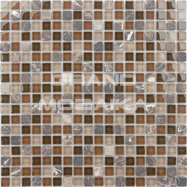 Тонкая мозаика из стекла и камня, серия Naturelle