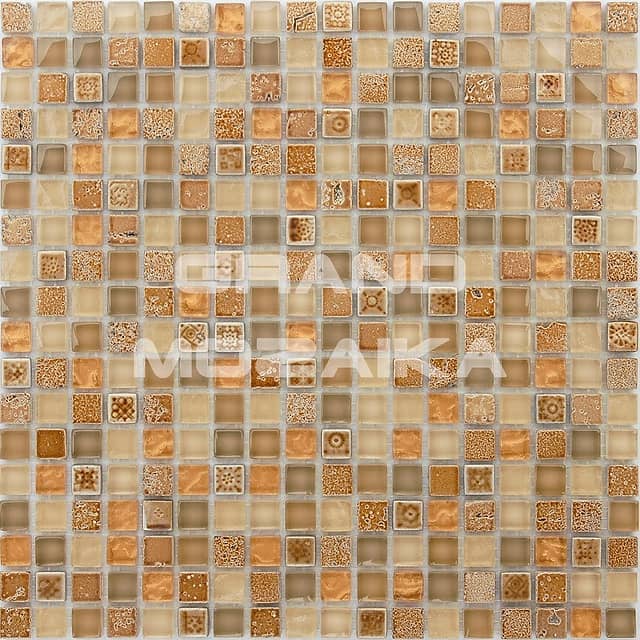 Мозаика из стекла и камня, серия Naturelle