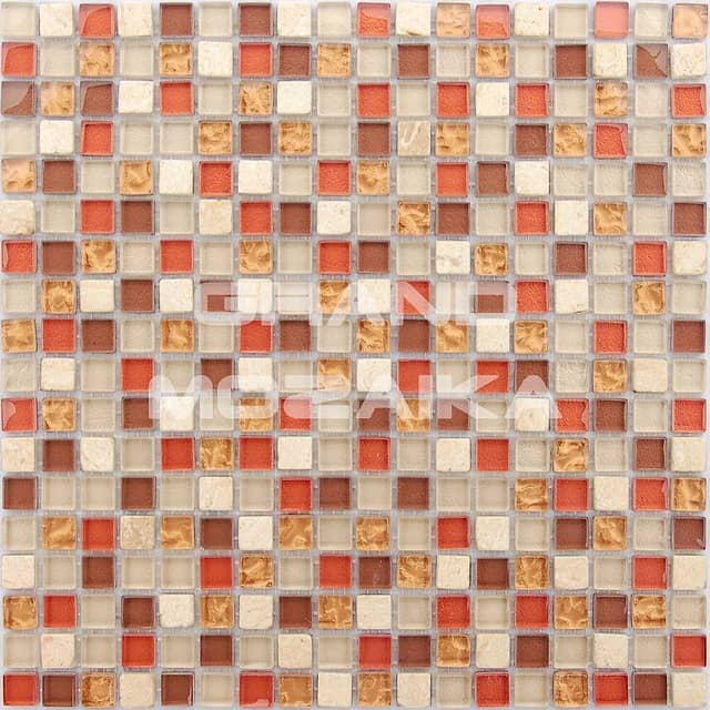 Тонкая мозаика из стекла и камня, серия Naturelle