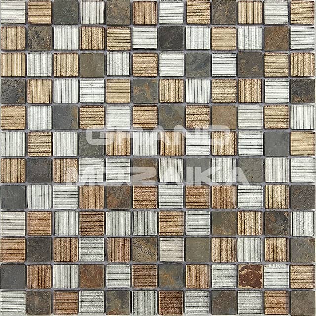 Мозаика из стекла и камня, серия Naturelle