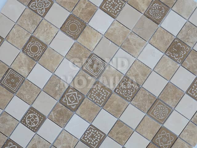 Мозаика из натурального камня, серия Art Stone