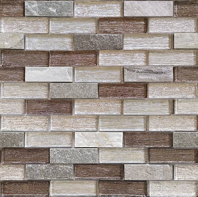 Мозаика из стекла и камня, серия Naturelle