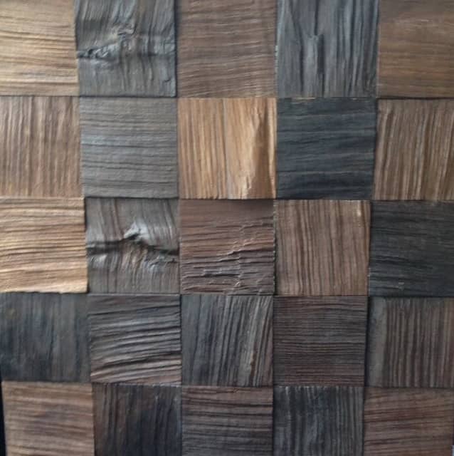 Колотая 3D мозаика из термоясеня