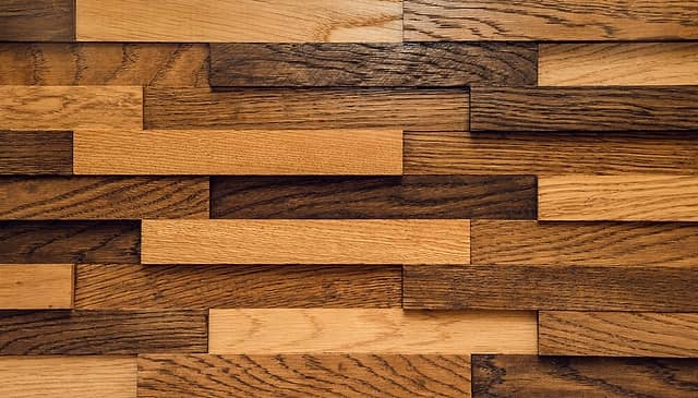 3D мозаика из дерева (дуб), колеровка натур, орех, венге