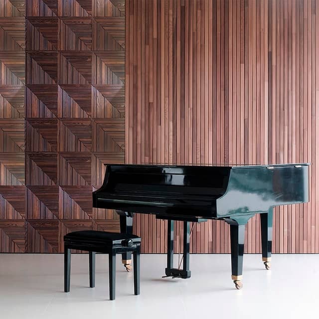 3D мозаика из дерева (термоясень), колеровка натур