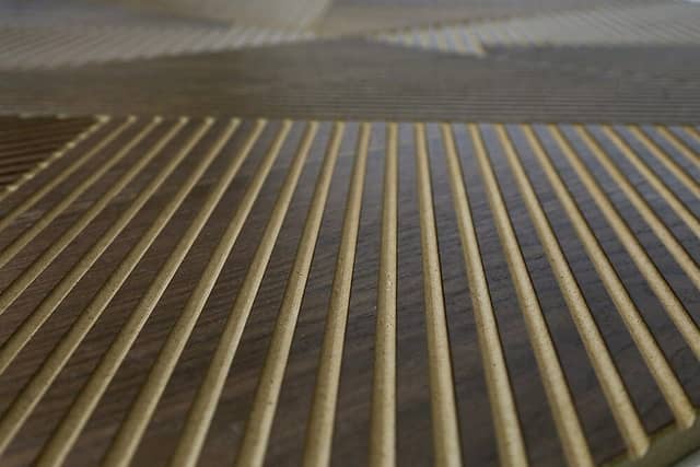 Мозаика из шпона ореха, колеровка натур