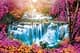 Панно из фотомозаики Водопад