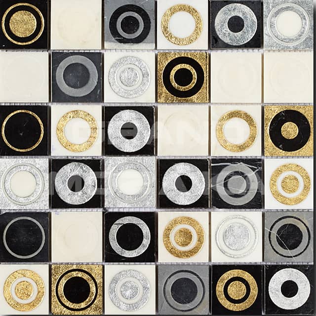 Мозаика из натурального камня, серия Equilibrio