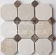 Мозаика из натурального камня, серия Octagon Pattern