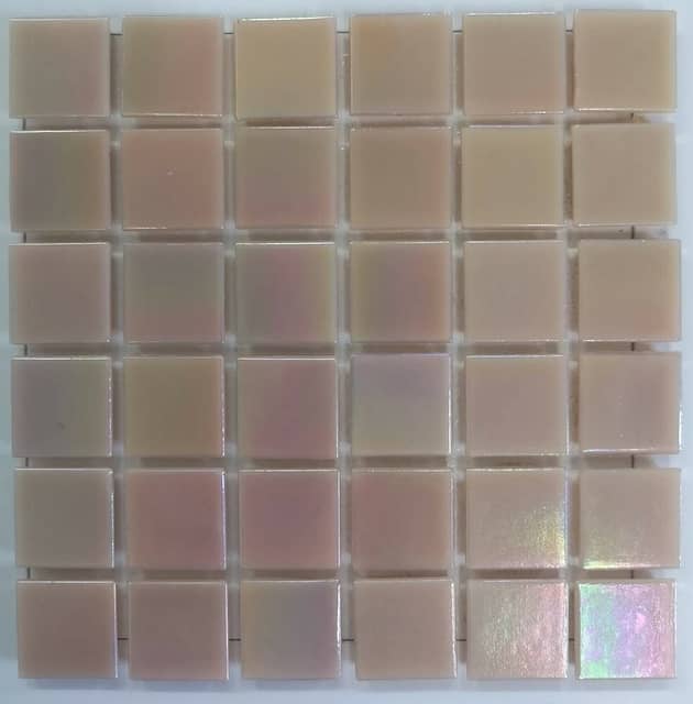 Стеклянная мозаика с перламутром, серия Iridium