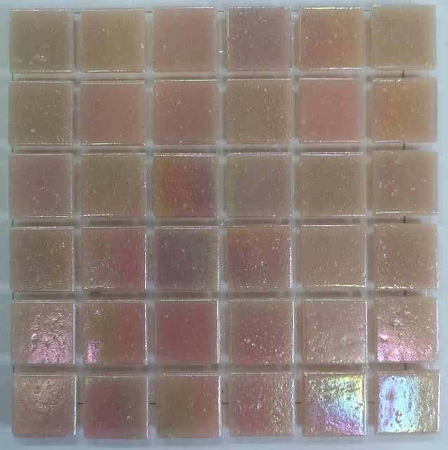 Стеклянная мозаика с перламутром, серия Iridium